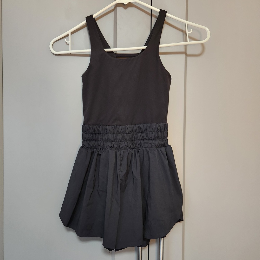 Zella women's Short Romper Athleasure Gym black XS Gym Workout